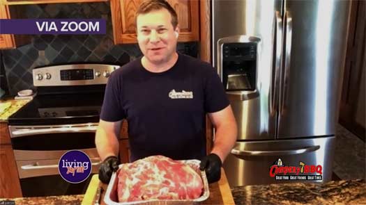 Company 7 BBQ Featured on Living Dayton – Labor Day Pulled Pork at Home 