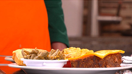 Company 7 BBQ's Meatloaf and Mouth Watering Sides
