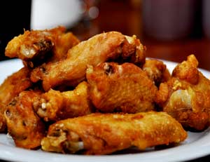 On Tuesday's $3 Wings, Craft Beer & Burbon Shots