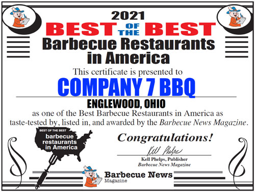 Company 7 BBQ - Best Of The Best BBQ in 2021