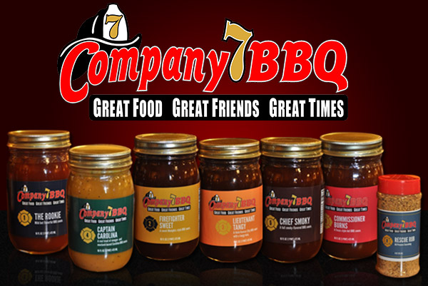 Company 7 BBQ Sauces and Rub