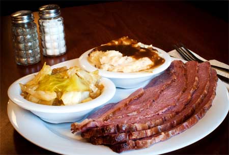 Smoked Corned Beef Dinner