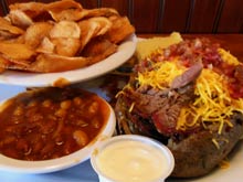 Whole Stuffed Baked Potato Dinner