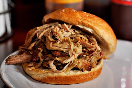 Delicious Pulled Pork Sandwich