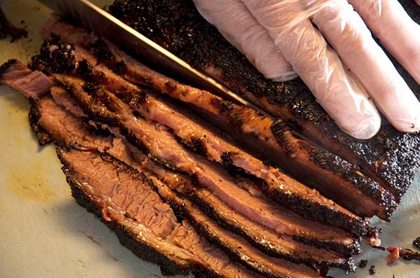 Company 7's BBQ Sliced Brisket!